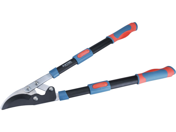 Extol Premium 8873116 nůžky na větve teleskopické převodové dvousečné, 670-940mm, HCS