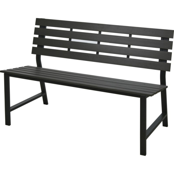 PROGARDEN Zahradní lavice 125 cm dřevoplast KO-FA6110000