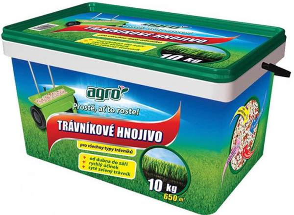 Hnojivo Agro  Trávníkové plastový kbelík 10kg
