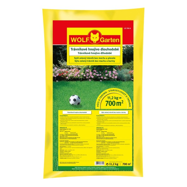 Wolfgarten LD-A 700 - hnojivo na trávník s dlouhodobým účinkem