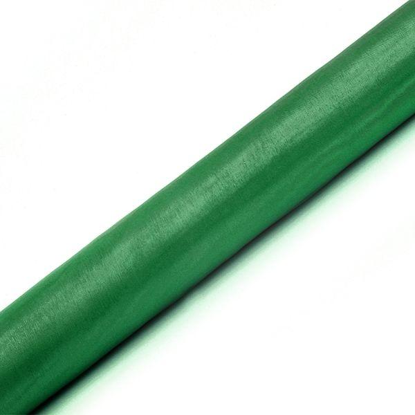 Organza hladká smaragdová, 36cm/9m